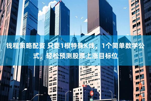 钱程策略配资 只要1根特殊K线，1个简单数学公式，轻松预测股票上涨目标位